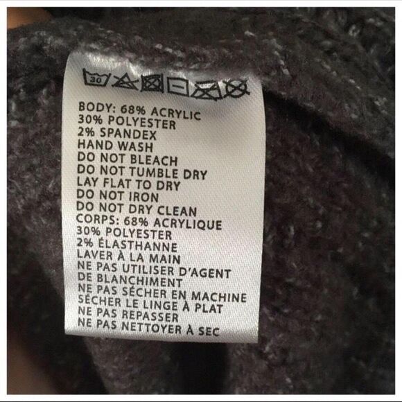 Urban Outfitters Truly Madly Deeply Dark Gray Open-Front Cardigan NIP Size S - Picture 3 of 5